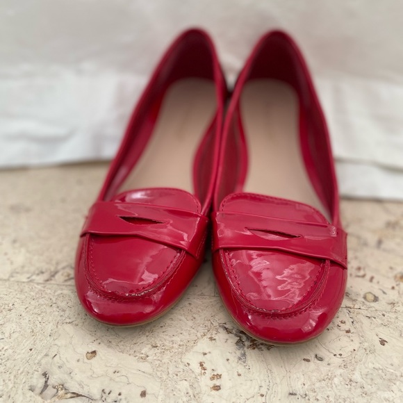 EUC Super cute red flats - Picture 2 of 6
